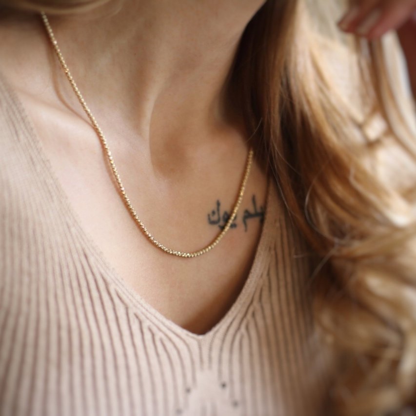 italyan dorika zincir kolye