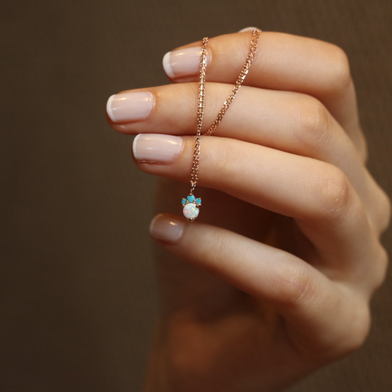 opal firuze kolye 1